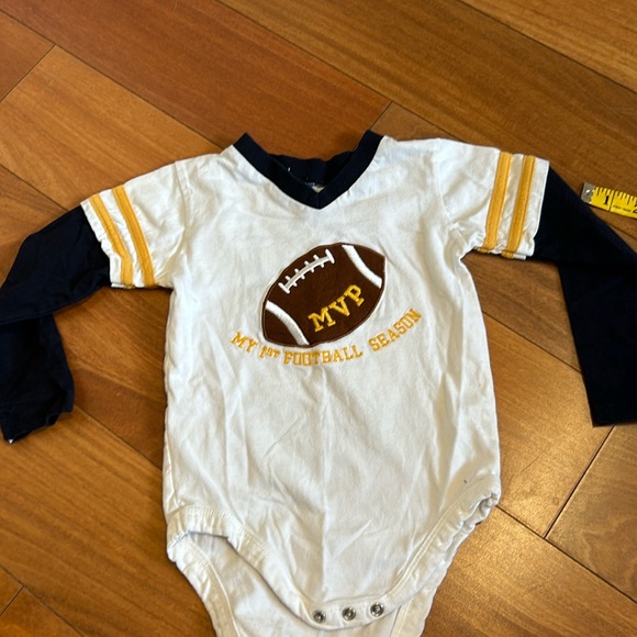 First Football Season Onesie - Picture 1 of 5